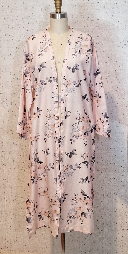 Pink Kimono Duster